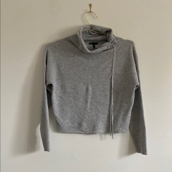 SOLD Sarah pacini Crop Funnel Neck - Picture 2 of 10